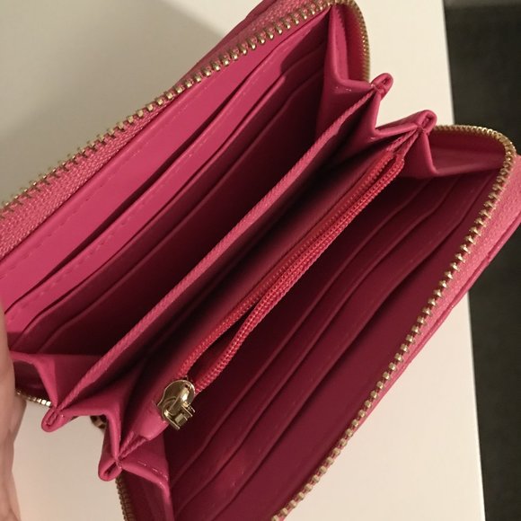 NWOT Mango Wallet | Fuchsia - Picture 3 of 3
